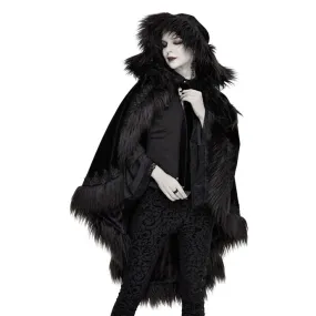 Damescape met Hoodie DEVIL FASHION - Gothic